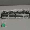 SUPERDANT Swimming Medal Holder Display Hanger Rack Sports Metal Wall Mount Ribbon Award Holder Display Rack Swim Race Medal Hanging Organizer Gifts for Kids Athletes Swimmer 15.75x6in