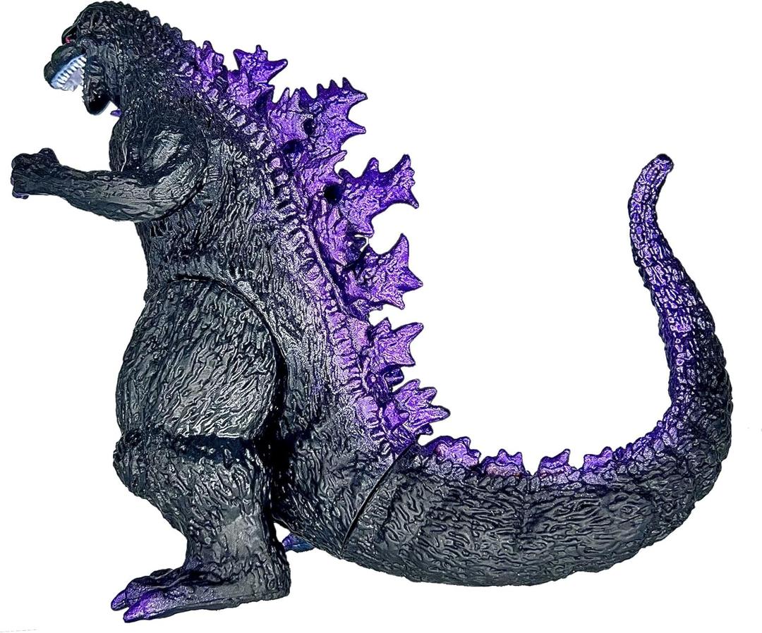 TwCare Classic 1954 65th Anniversary vs Heisei Era Godzilla Toy, Movie Series Movable Joints Action Figures Birthday Gift for Boys and Girls, Travel Bag, 6.7 inch
