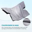 AFO Foot Drop Brace Splint, Adjustable Drop Foot Up Ankle Support for Walking with Shoes, Improve Walking Gait, Fits Right & Left, Women and Men - Black