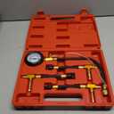 BETOOLL Fuel Pressure Test Kit 0-100PSI with 9.49,7.89,6.30 Fuel Line Fittings