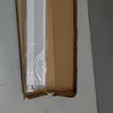 LazBlinds Cordless Cellular Shades, No Tools No Drill Blackout Honeycomb Shades Pleated Blinds for Windows, 29" W x 64" H, Silver White