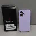 FireNova Magnetic for iPhone 17 Case, Compatible with MagSafe, [Integrated Silicone Camera Control Button] [Camera Protection] Anti-Scratch Microfiber Lining Phone Case, 6.3", Clove Purple