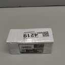 BESTTEN Keyed Entry Door Knob with Lock, Interior and Exterior Door Lock, Standard Ball, Satin Nickel