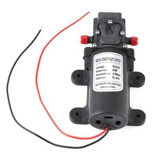 Micro Diaphragm Pump, 24V 60W Mini Electric Water Pump 5L/m Flow Micro Diaphragm Pump 1.5m Suction