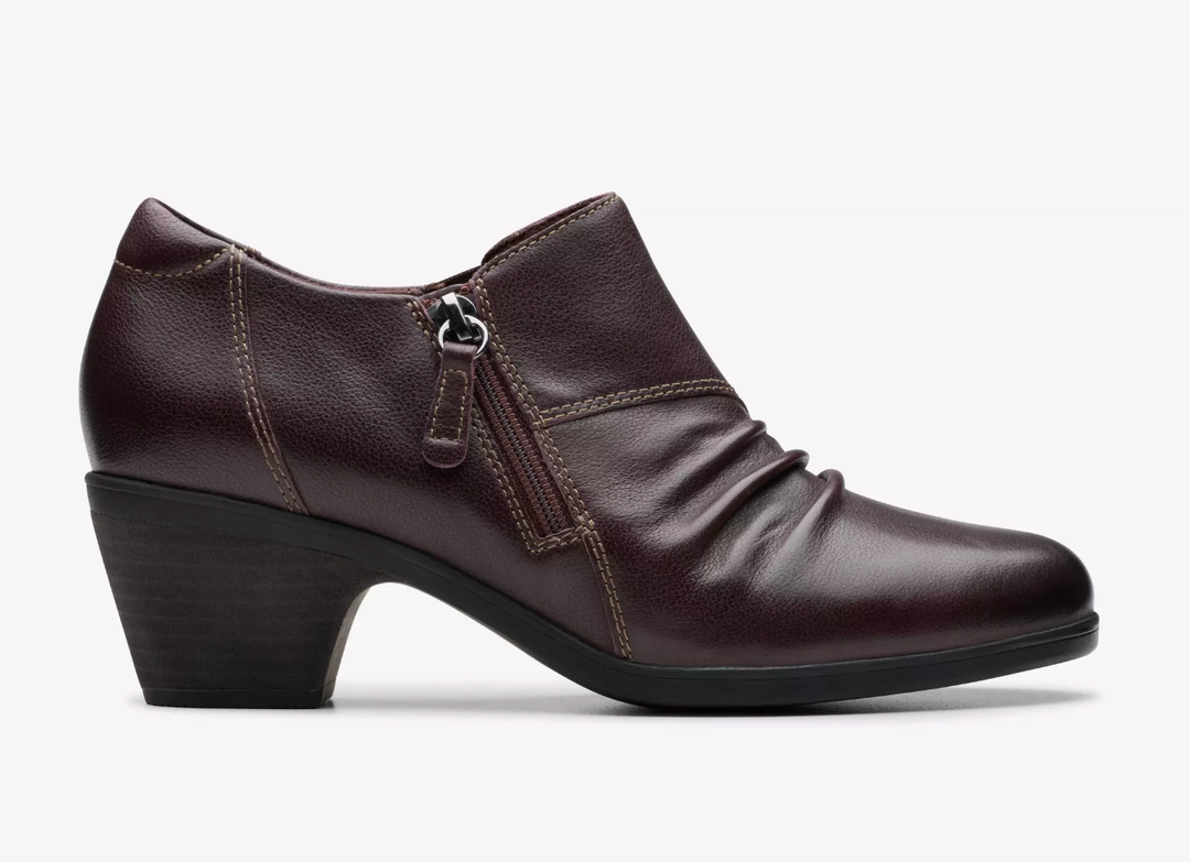 Emily 2 Braley Dark Brown Leather Size 8