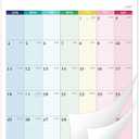 2026 Calendar - 2026 Wall Calendar, Jan. 2026 - Dec. 2026, 12" x 17", 12 Months Wall Calendar 2026, Hanging Hook - Colorful Lump