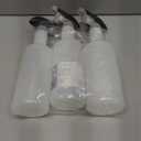 MR.SIGA 24 oz Empty Plastic Spray Bottles for Cleaning Solutions, Heavy Duty Household Reusable Spray Bottles with Measurements and Adjustable Leak Proof Nozzle, 3 Pack