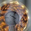 MYPLUS Under Cabinet Led Lighting, 16.4ft LED Strip Lights Kit with Dimmer Control for Kitchen, Cabinet, Shelf, Counter, Bedroom and Dcor, Warm White 3000K, 1050LM