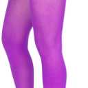 Leg Avenue womens Nylon Tights (Purple)