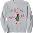 Par Then Bar Ladies Club Golf Sweatshirt (Small, Heather Grey)