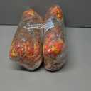 2 x Alupssuc 20 Bundles Artificial Fall Flowers for Outdoors Decoration, Faux Pansies Fake Mums Flowers Plants, UV Resistant No Fade Realistic Silk Pansy for Porch Planter Garden Patio Yard, Autumn Orange