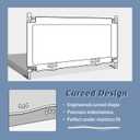 JWPEHOE 3-Piece Bed Rail for Toddlers with Headboard Rod, Adjustable Baby Bed Rail Guard, Twin/Full/Queen/King Size Bed (3, 78.7 * 78.7 * 59 Inch- Queen Size)