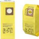 AH10243 Vacuum Bag for Hoover CU2 Vacuum Cleaner, Yellow 10PCS