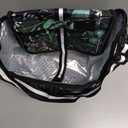 VLM Lunch Box for Women, Insulated Lunch Bag Women with Adjustable Shoulder Strap, Cute Lunch Tote Bag for Work,Picnic,Camping (Medium, Green Floral)