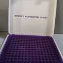 Purple Royal Seat Cushion, Portable 2 Inch Gel Seat Cushion, GelFlex Grid | Handles for Car, Office Chair, Stadium - Pressure-Reducing for Hard Seats, Temperature-Neutral, No-Slip - Made in USA