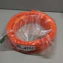 Flexible Race Car Track for Kids, Compatible with Hot Wheels and 8 Diecast 1/64th Cars, Flex Track 15 Ft Starter Set for Ages 3 4 5 6 7 8, Christmas & Birthday Gift for Boys and Girls (Orange)