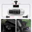 REDTIGER 4K STARVIS 2 Dash Cam Front and Rear, 5GHz WiFi 20MB/s Download, 128GB Card Included, Voice Control, Dash Camera for Cars with 3.18" Touch Screen, GPS, Loop Recording, Parking Mode(F7N Touch)