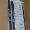 Pull out Cabinet Organizer, Wider Expandable(14"-24") Heavy Duty Slide out Drawers Fixed with Adhesive Nano Film for Pots, Roll out Shelf Storage for Kitchen Cabinet Organization(White-2pcs)(3 Rails)