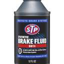 STP Synthetic Brake Fluid, Dot 4 Brake Fluid Protects Brake Systems, ABS, Disc and Drum Systems, 12 Oz, STP
