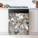 Dishwasher Magnet Sticker Cover Panel Decal Refrigerator Magnetic Sticker Decorative for Kitchen Decoration,Fridge Door Cover,Home Appliances Decor Stickers 23"x26"