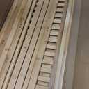 Bamboo Clothing Rack with Shelves, Wood Garment Rack for Hanging Clothes