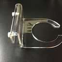 Marine Color 7" inch Pre Filter Sock Holder Mount Bracket, Acrylic Made