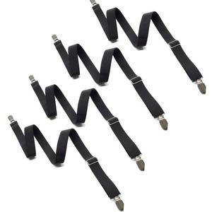 Extend 20" to 78" Adjustable 4-Piece Under Sofa, Mattress, Bed Sheet Fastener, Long Strap Clip Bands BDJ01