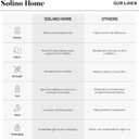 Solino Home Pink Linen Napkins Set of 4-100% Pure Linen Hemstitch Dinner Napkins 20 x 20 Inch for Christmas - Classic Hemstitch