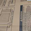 34" Extra Tall Baby Gate for Stairs, Auto Close Stroller Friendly Dog Gate Indoor for Doorways, Pressure Mounted 29"-45" Wide Baby Gate, Easy Walk Through Gate for Children & Pets, Black