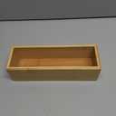 Bamboo Kitchen Drawer Organizer, Wooden Storage Box for Utensil Organizer Silverware Tray Cutlery Holder Flatware Containers - Multi-Use Deep Drawer Dividers Organizer for Bathroom, Jewelry, 9"3"2.5"