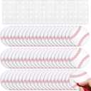 60pcs Paper Baseball Cutouts, with 120 Glue Points Baseball Sports Party Decorations Classroom Bulletin Board Birthday & Baby Shower DIY Supplies
