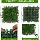 10"x 10"(16 P), UV-Anti Artificial Grass Wall Panel, 4-Layer Leaf
