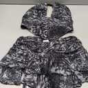 SOLY HUX Women's Y2k Skirt Sets 2 Piece Outfits Leopard Halter Crop Tops and Ruffle Layered Mini Skirt Set (Medium)