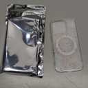 Magnetic Pink Bow Glitter Clear Case for iPhone 16 Pro 6.3[Compatible with MagSafe],Aesthetic Trendy Cute Star Y2K Bling Anti-Yellow Stylish Protective Cover for iPhone 16pro 6.3"