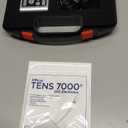 TENS 7000 Rechargeable TENS Unit Muscle Stimulator and Pain Relief Device - Advanced TENS Machine for Effective Back Pain Relief, Nerve Pain Relief, Muscle Pain Relief (4 Electrodes)