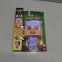 Mattel Minecraft Flippin Figs Figures with 2-in-1 Fidget Play, 3.75-inch Scale Toy with Large Head & Pixelated Design (Characters May Vary)