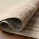 Loloi Amber Lewis Bexley Mushroom / Natural 2'-7" x 8'-0" Runner Rug