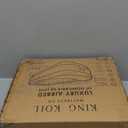 King Koil Luxury Air Mattress Queen with Built in Pump, Integrated Premium Pillow Inflatable Airbed for Guests, Camping & Home (Black)