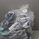 RELEANY Area Rugs 5'x7' Washable Non-Slip, Floral Vintage Distress Print Pattern Medallion Carpet for Living Room Bedroom Dining Room, Teal Green Lake Blue Turquoise