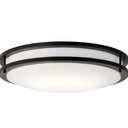 Kichler Lighting Avon 24" LED Flush Mount with Acrylic in Olde Bronze®