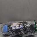 2Pack 2 in 1 Toilet Brush and Plunger Set, Extended Handle Plunger,Toilet Bowl Brush Plunger Set,Bathroom Cleaning Tools,Toilet Brush Plunger Combo,Cleaning Brush,Cleaning Supplies (Black)