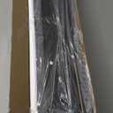 Floating Bed Frame King Size with LED Lights and Charging Station, Grey Linen Metal Platform Bed Frame, Easy Assembly, No Box Spring Needed (King)