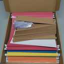 Blue Summit Supplies Hanging File Folders w...orted Colors, 50 Folders