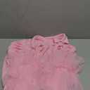 Ekaliy Women Sexy Short Sleeve Bodycon High Low Asymmetrical Ruffle Tunics Blouse Shirt Top Dress (XX-Large, Pink)