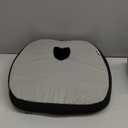 Car Seat Cushion, Ergonomic Memory Foam Car Seat Pad for Sciatica Pain Relief, Larger Driving Seat Cushion for Car Short Drivers on Long Drives - Butt Cushion for Car,Truck, Office - Black