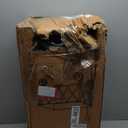 440lbs Collapsible Wagon Cart with Wheels, Large Capacity Wagons Carts Foldable, Heavy Duty Folding Utility Wagon with Side Pockets, Grocery Wagon for Beach, Camping, Sports, Transport, Black