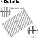 Grill Grates Replacement for Weber Grill Parts Weber Genesis II E-410, S-410, E/S-415, E/S-435, LX E/S-440, 66089, 66097, Stainless Steel Genesis 2 Flavorizer Bars Grids BBQ Grill Accessories