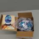 3D Puzzles Vase for Adults, Crafts for Adults, 160 Pieces Plastic DIY Unique Flower Vase with LED Light House Warming Gift Birthday Gifts for Flower Arrangements and Home Decor (Night Light)