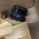 G.a HOMEFAVOR Bamboo Fruit Basket Stand, Potato and Onion Storage Cart, 3-Tier Fruit Basket with Wheels, Vegetable Storage for Kitchen Floor (Self-assembly)