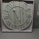 La Crosse Clock 404-4060 23.5" Coastal Extra-Large Decorative Quartz Wall Clock